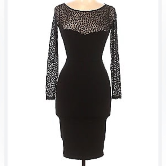 American Apparel Dresses & Skirts - American Apparel Polkadot Long Sleeve Dress